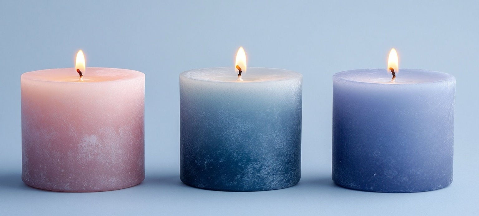 Bol métallique contenant des résidus de cire de bougie à jeter