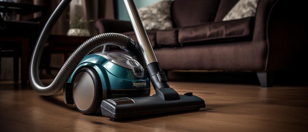 Préparation de l’aspirateur avec nettoyage du filtre et bac