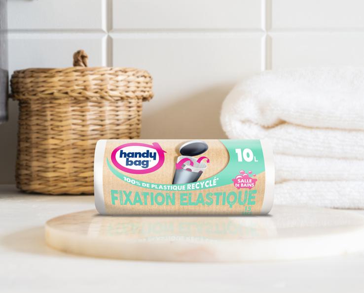 Sac poubelle Handybag mise en scène