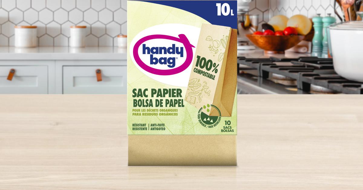 Sacs en Papier Compostables, Ultra-résistant